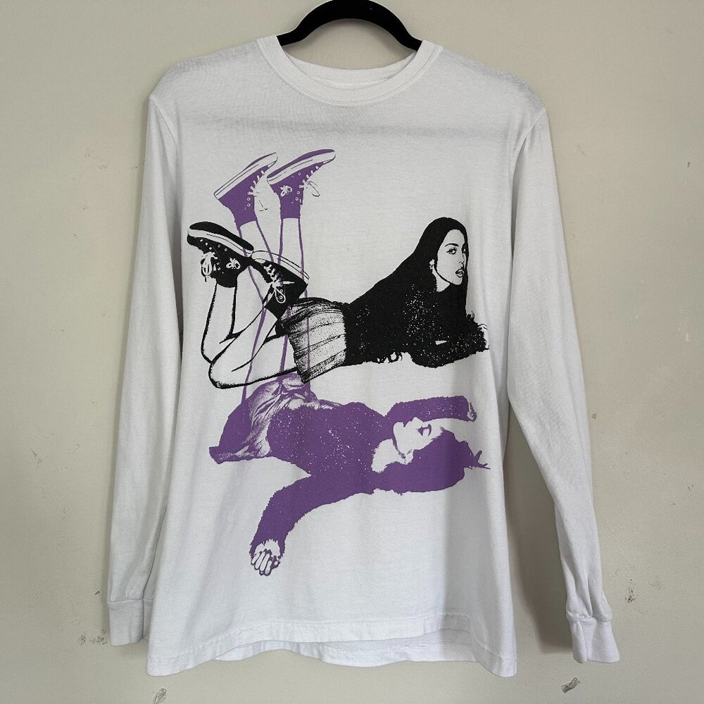 Olivia Rodrigo Official Merchandise White Guts Long Sleeve Unisex Small